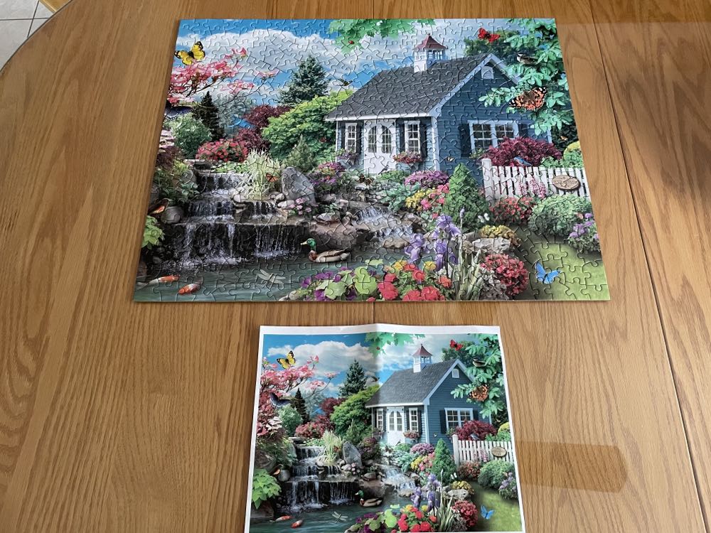 Scenic Beauty 4 X 500  - Bits & Pieces puzzle collectible [Barcode 192949043696] - Main Image 4
