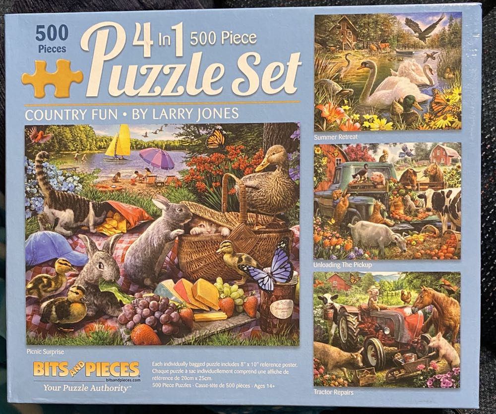 Jigsaw Puzzle Explore America Rocky Mountain Region Pieces New Made In Usa