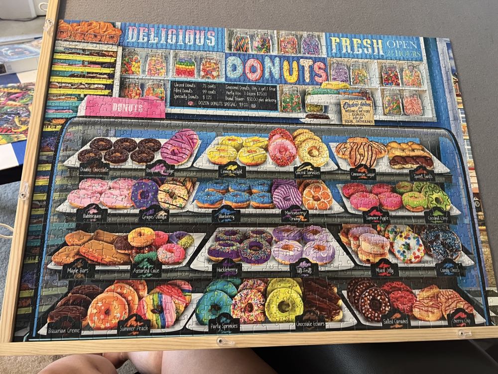 Delicious Donuts Daily - CraZArt puzzle collectible - Main Image 2