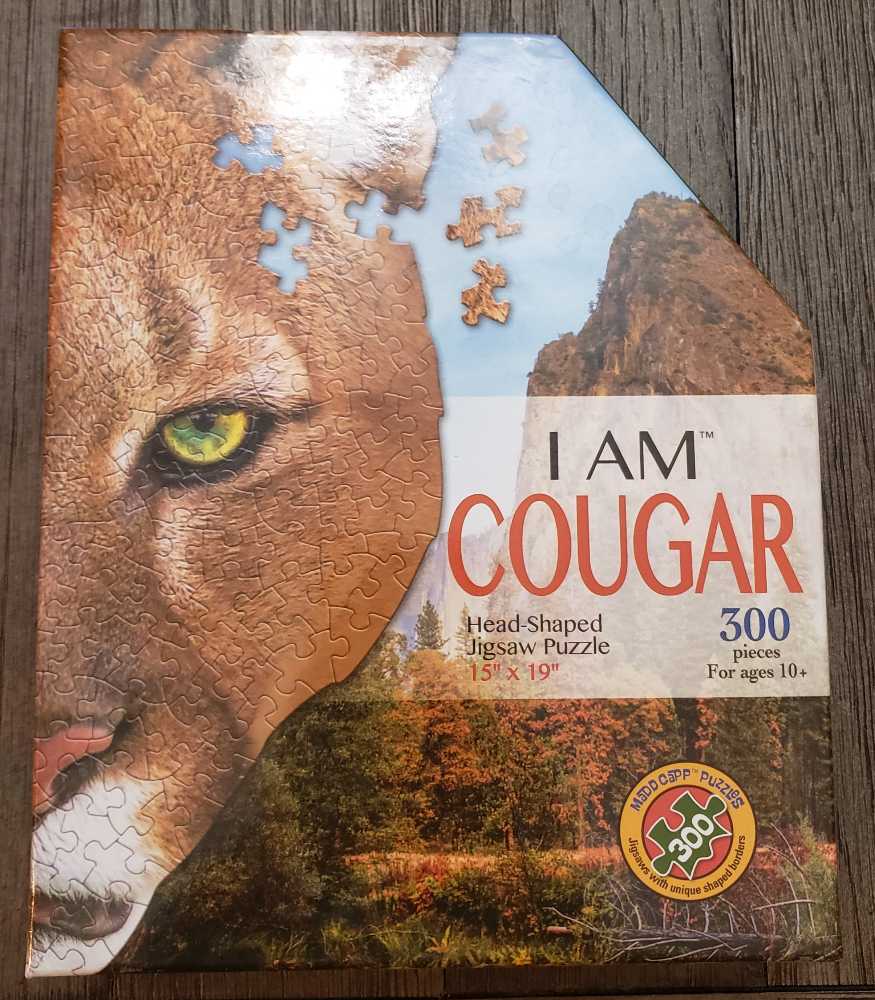 I Am Cougar  - Madd Capp Puzzles puzzle collectible [Barcode 040232318009] - Main Image 2