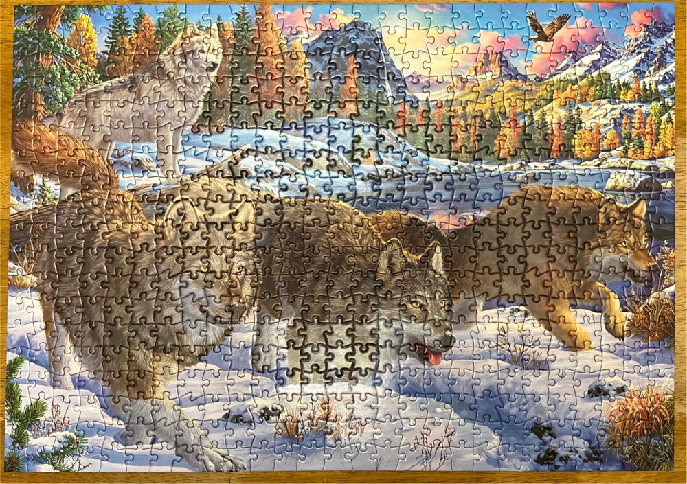 Running With The Pack - Buffalo 🇺🇸 puzzle collectible [Barcode 079346037940] - Main Image 2