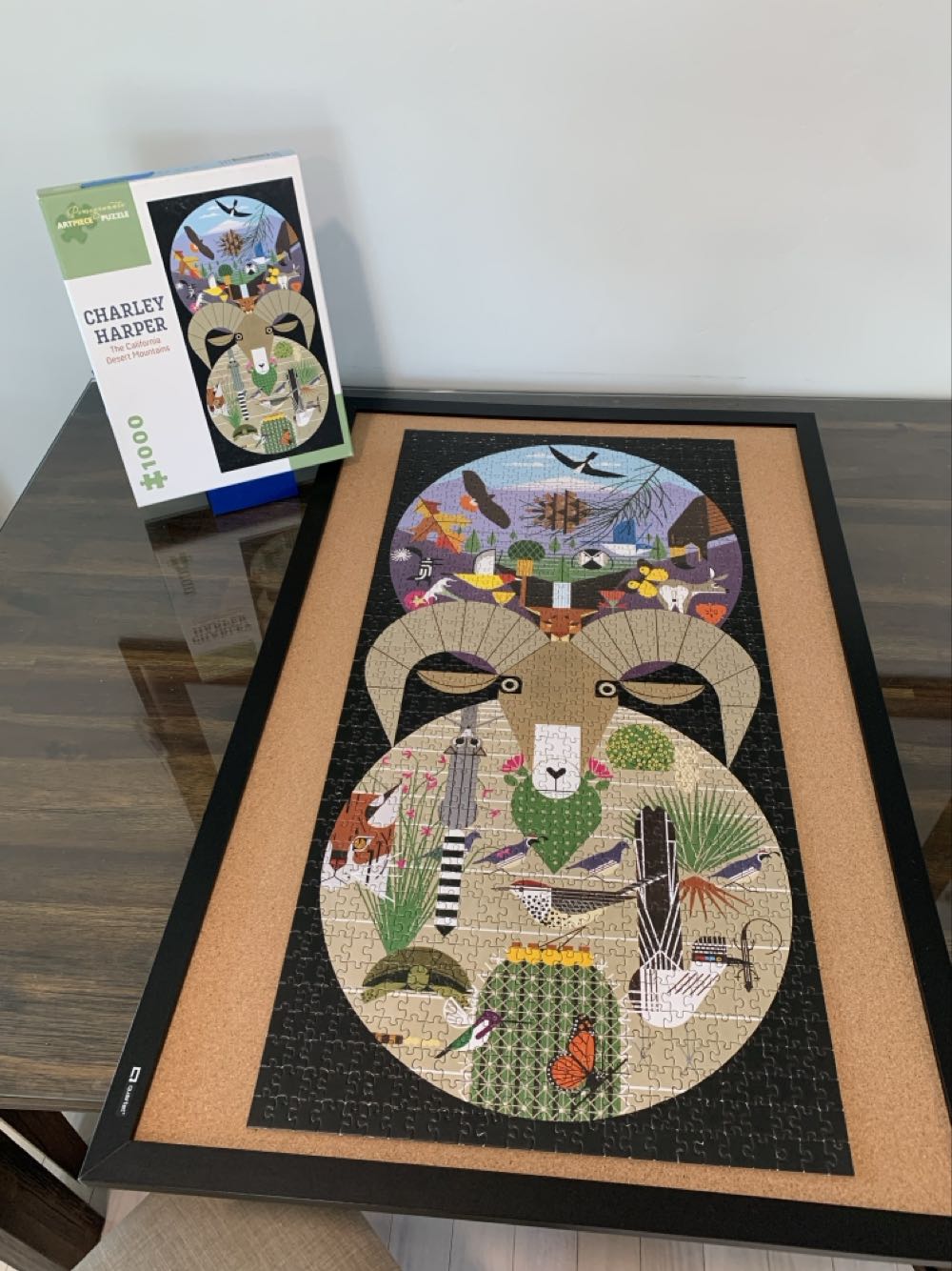 The California Desert Mountains - Pomegranate puzzle collectible [Barcode 9780764975486] - Main Image 3