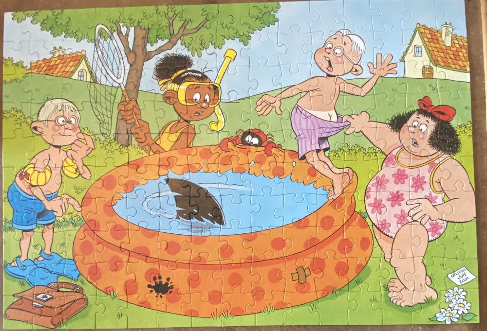 Pool Pranks - Jumbo puzzle collectible [Barcode 8710126200780] - Main Image 3