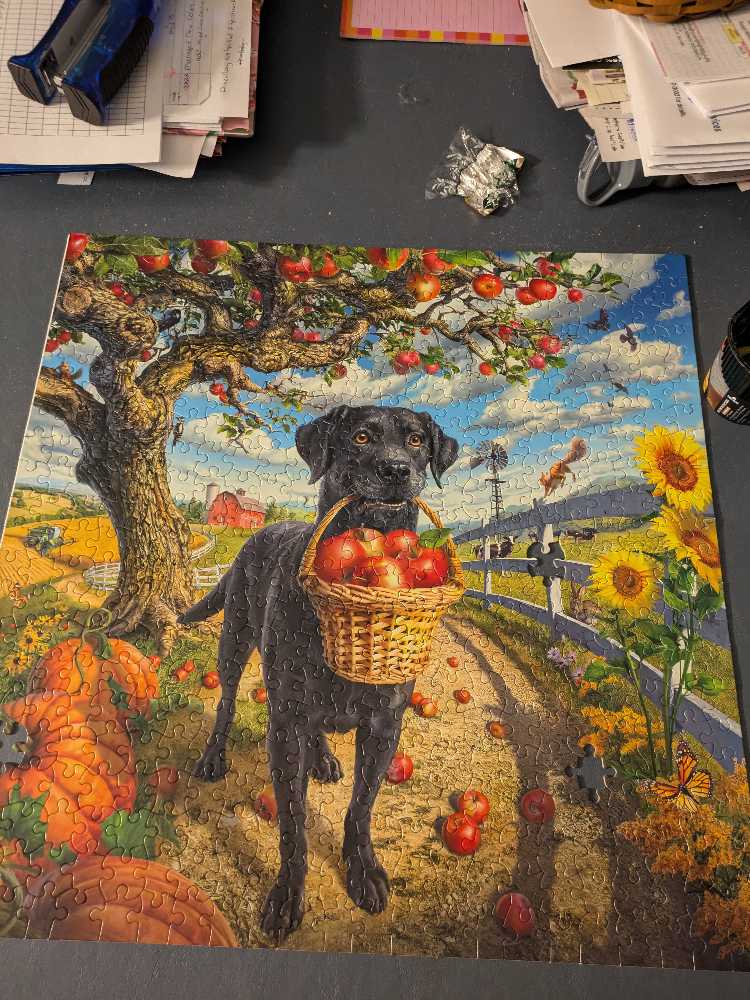 Farmer’s Friend - Ceaco puzzle collectible [Barcode 021081241250] - Main Image 2