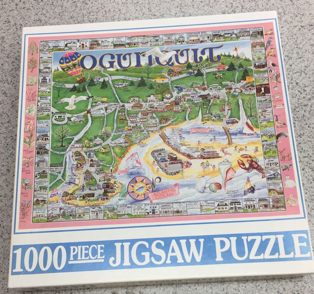 Ogunquit, Maine-Square-NIB - White Mountain Puzzles puzzle collectible - Main Image 2