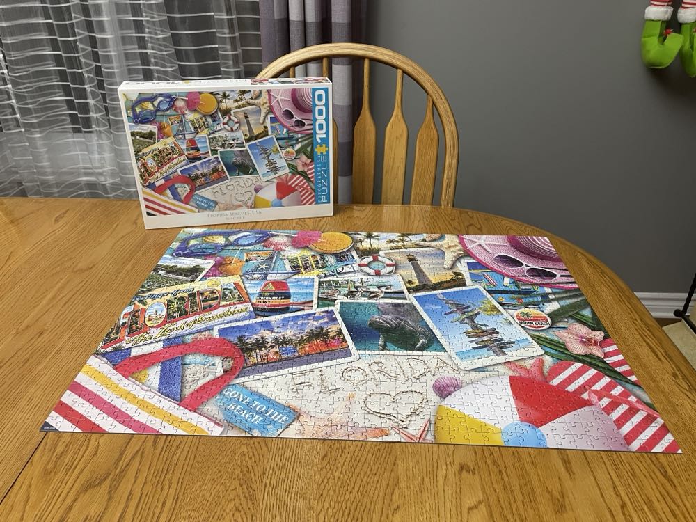 Florida Beaches, USA - EuroGraphics puzzle collectible [Barcode 628136657242] - Main Image 2