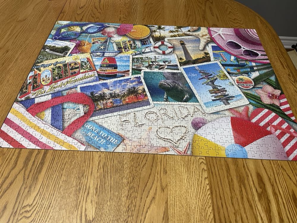 Florida Beaches, USA - EuroGraphics puzzle collectible [Barcode 628136657242] - Main Image 3