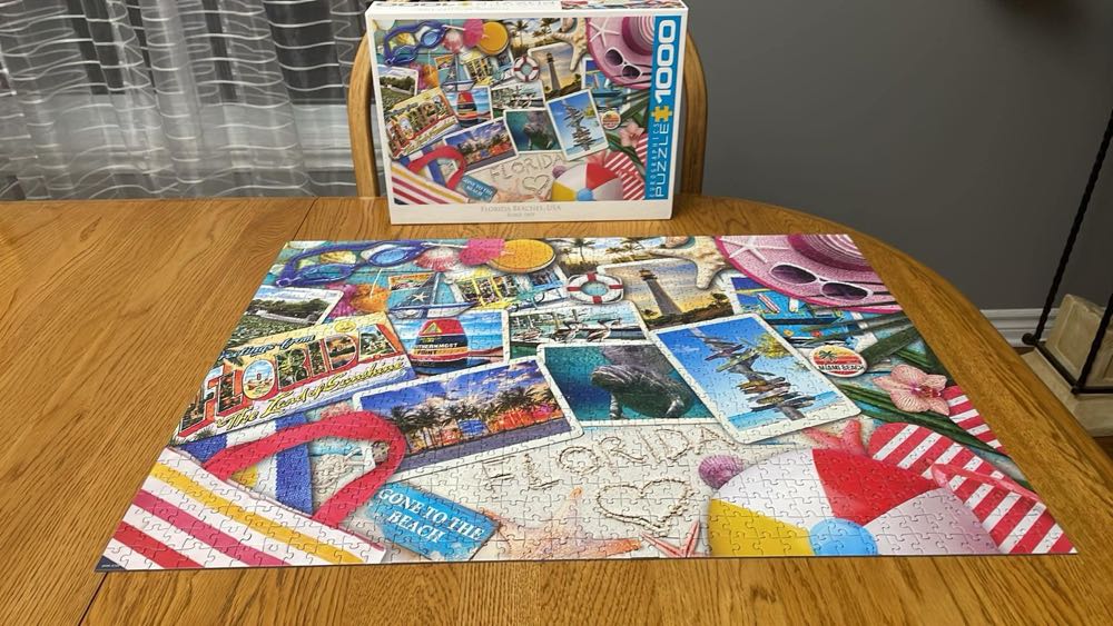 Florida Beaches, USA - EuroGraphics puzzle collectible [Barcode 628136657242] - Main Image 4