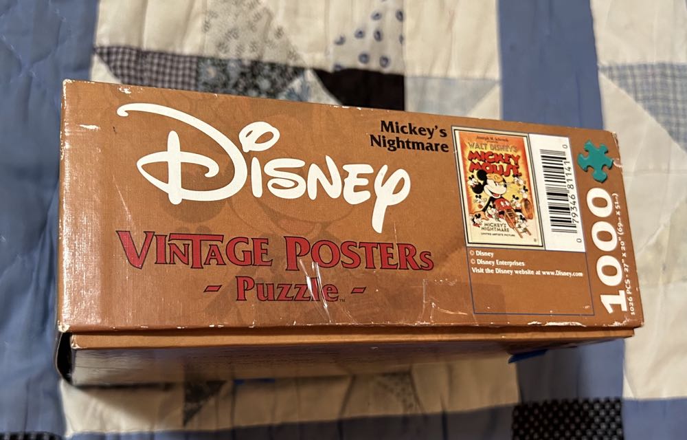 Mickey’s Nightmare - EGI Puzzles puzzle collectible [Barcode 079346811410] - Main Image 2