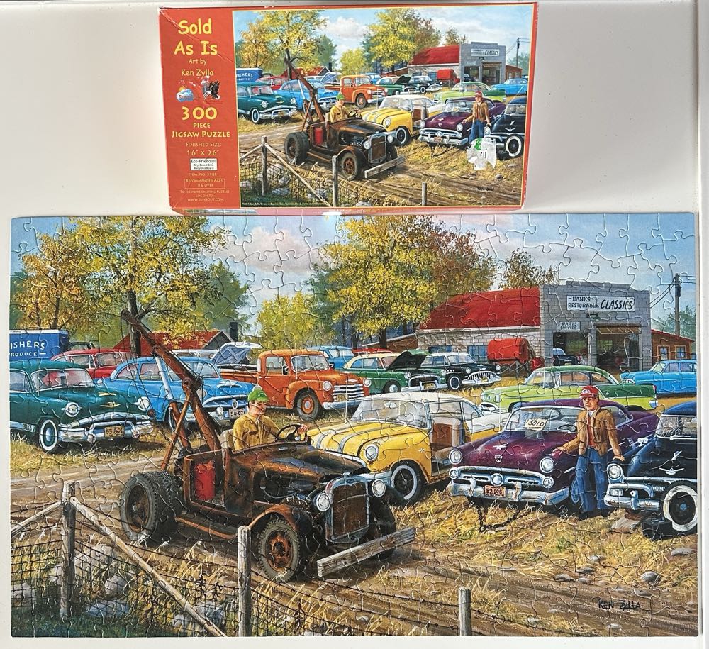 Sold As Is - SunsOut puzzle collectible [Barcode 796780398818] - Main Image 2