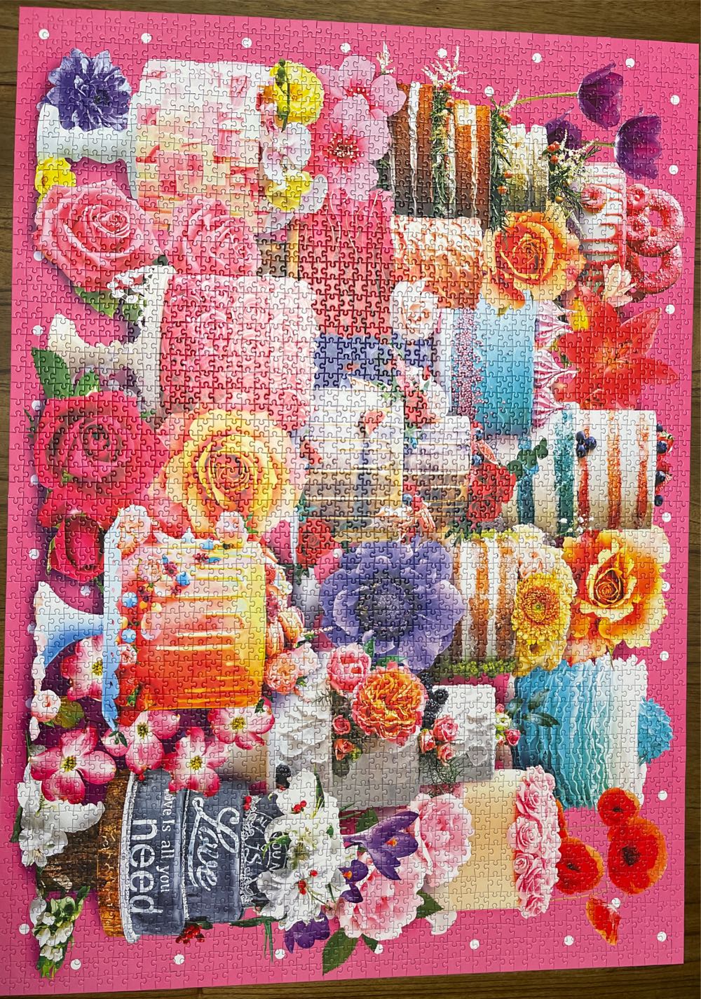 Cake and Flowers - Kodak puzzle collectible [Barcode 4895145435185] - Main Image 2