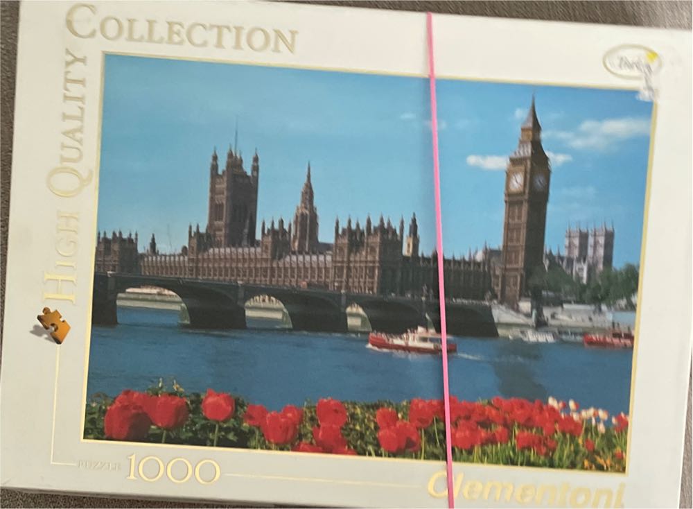 Big Ben - London - Clementoni puzzle collectible [Barcode 8005125308101] - Main Image 2