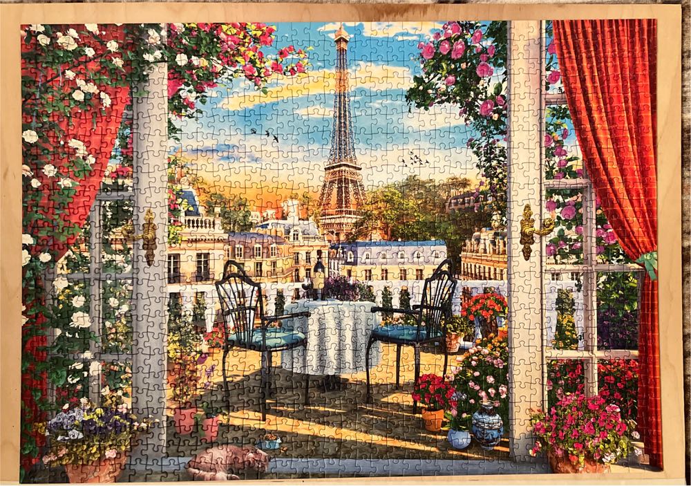 A Terrace In Paris - Schmidt puzzle collectible [Barcode 4001504589769] - Main Image 2