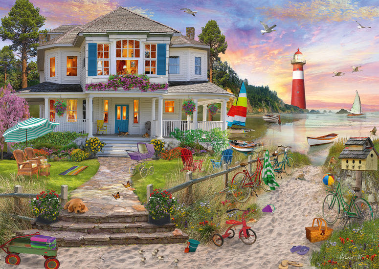 The Beach House - Schmidt puzzle collectible [Barcode 4001504589905] - Main Image 2