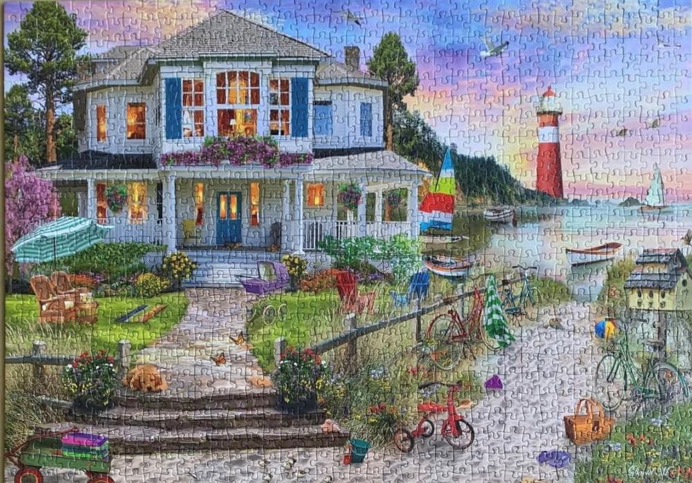 The Beach House - Schmidt puzzle collectible [Barcode 4001504589905] - Main Image 3