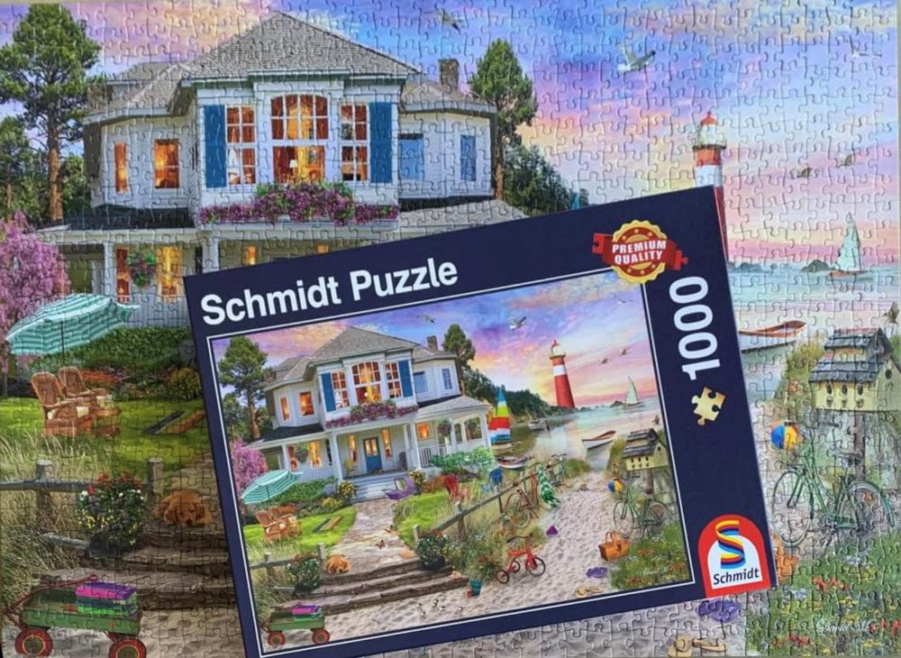 The Beach House - Schmidt puzzle collectible [Barcode 4001504589905] - Main Image 4