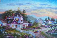 Cobble Hill Piece Puzzle Dusty Plains Sample Poster Included