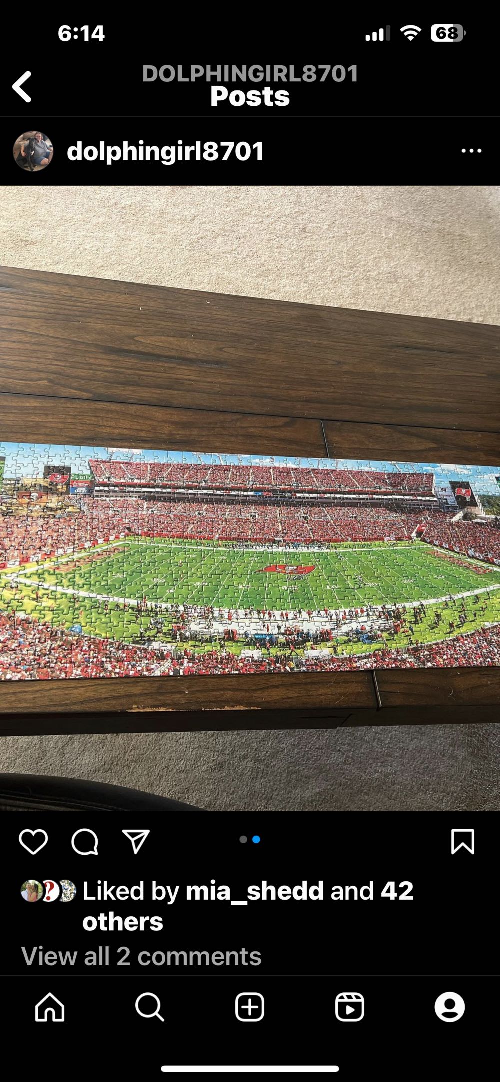 NFL Tampa Bay Buccaneers - MasterPieces puzzle collectible [Barcode 705988917479] - Main Image 2