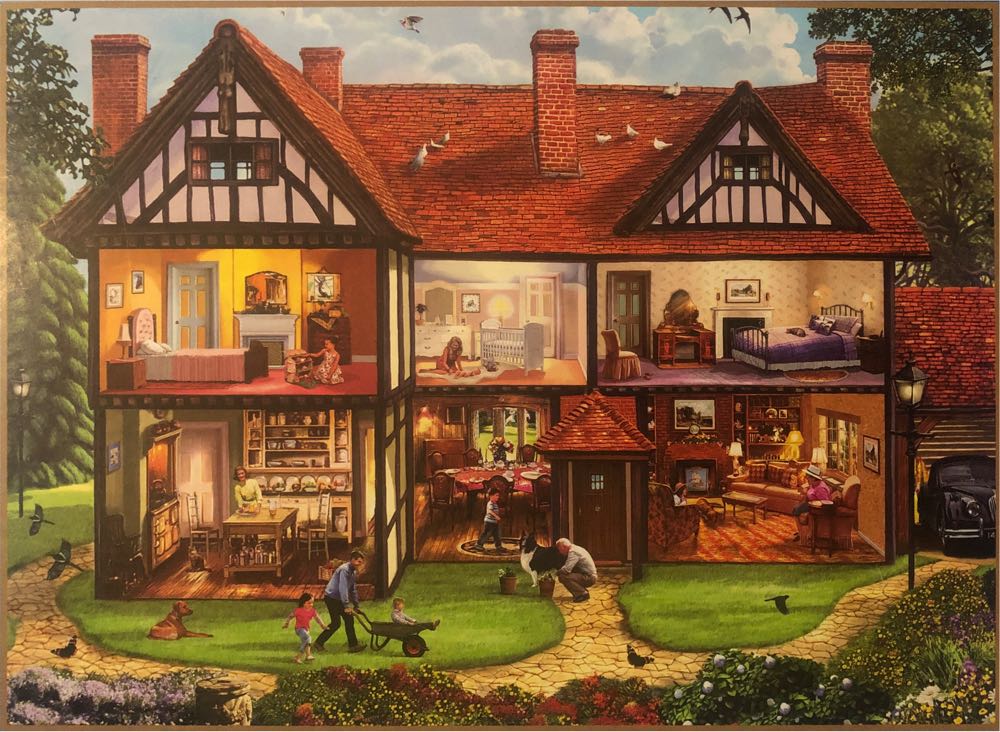 Behind Closed Doors - Gibsons puzzle collectible [Barcode 5012269061901] - Main Image 2