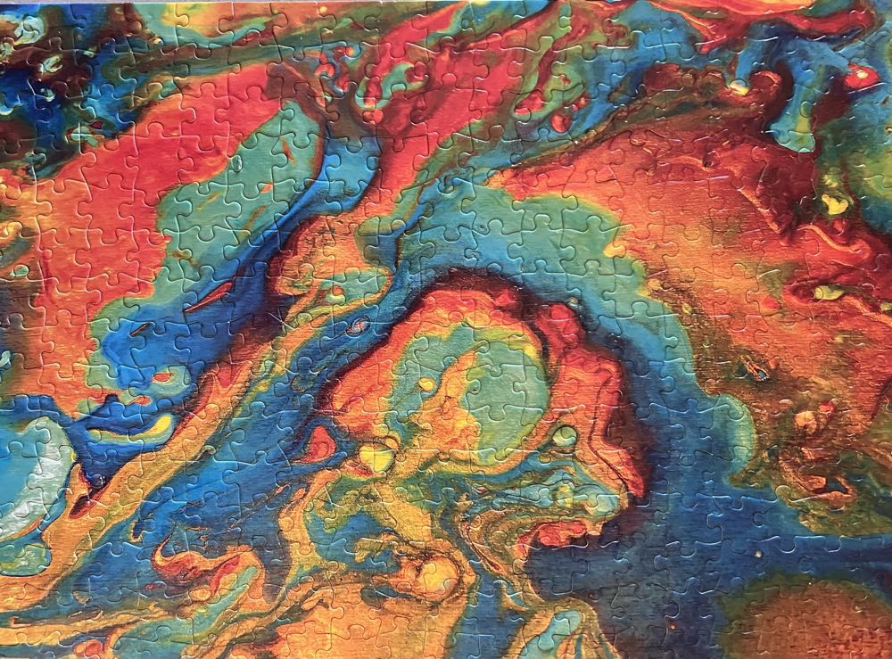 Swirl Patina  - Buffalo puzzle collectible [Barcode 079346022175] - Main Image 2