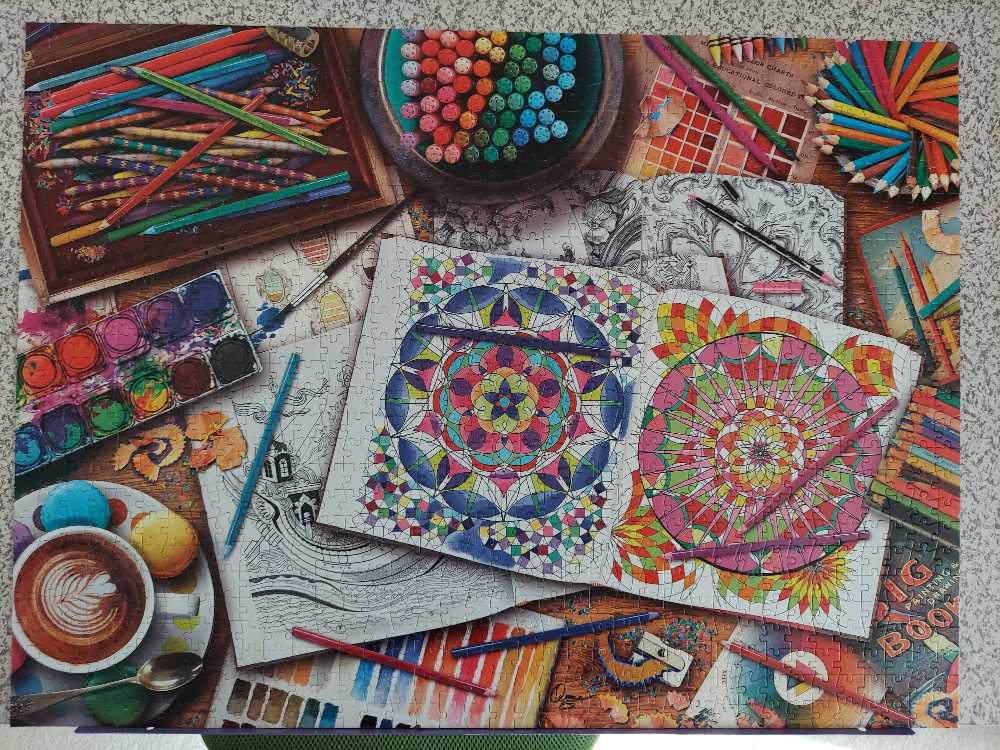 Coloring Days - Buffalo puzzle collectible - Main Image 2