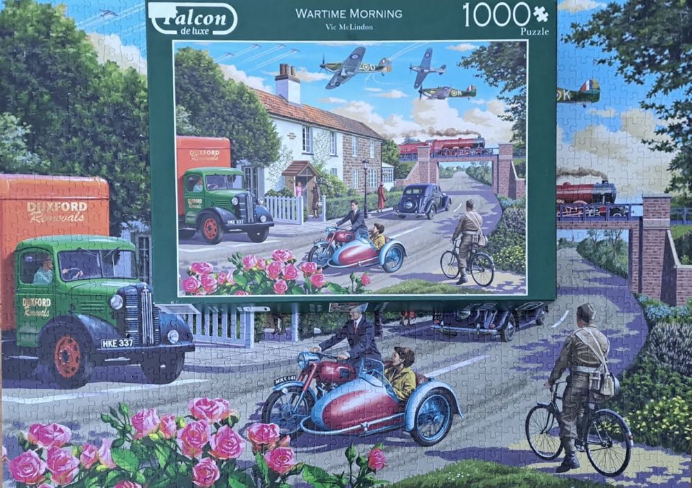 Wartime Morning - Falcon puzzle collectible [Barcode 8710126112212] - Main Image 4