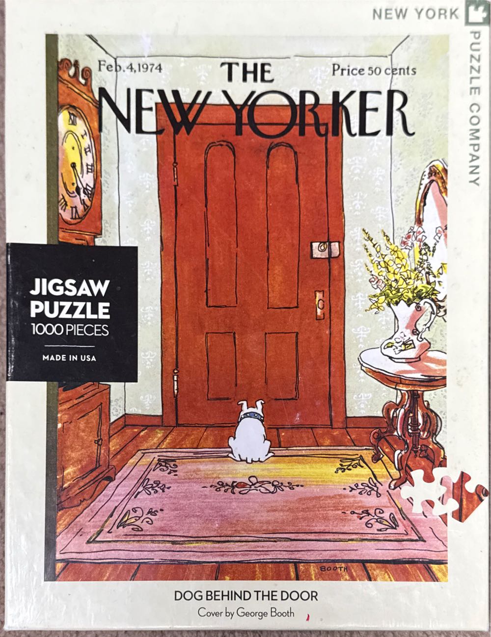 Dog Behind The Door - New York Puzzle Company puzzle collectible [Barcode 851996002567] - Main Image 2