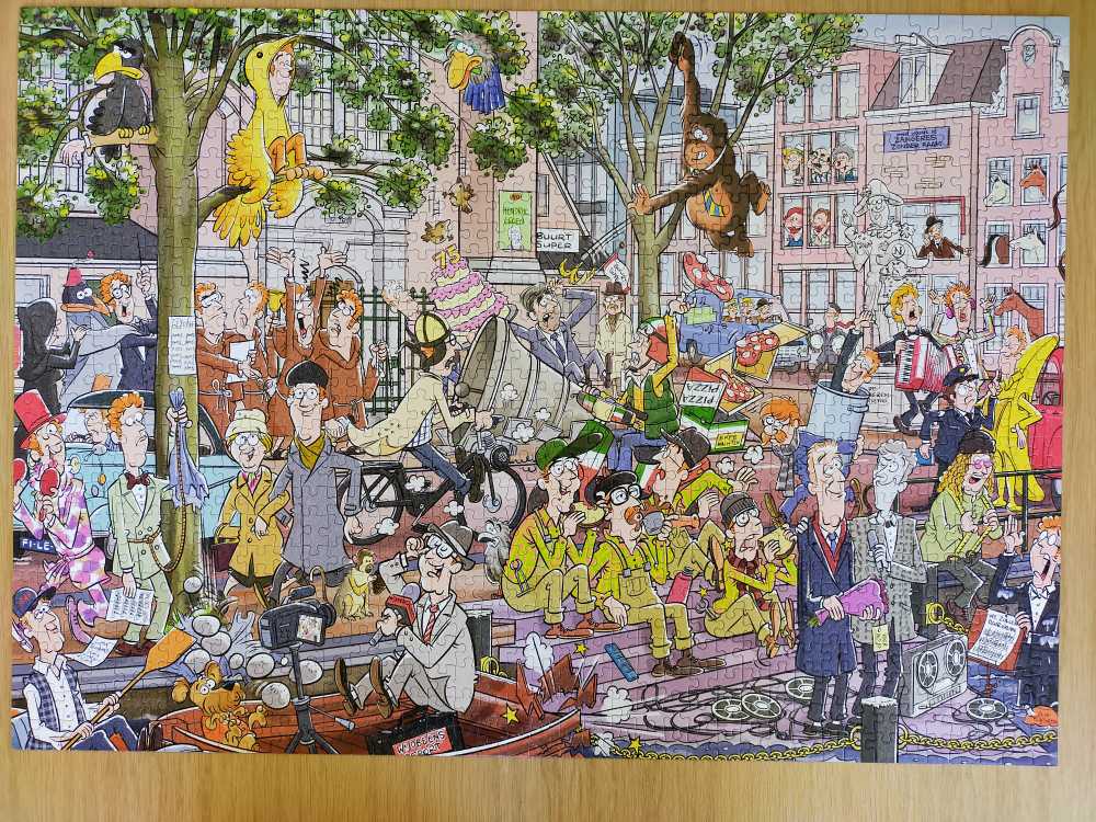 André Van Duin 75 jaar - personalia strip puzzle puzzle collectible [Barcode 9789493234741] - Main Image 2