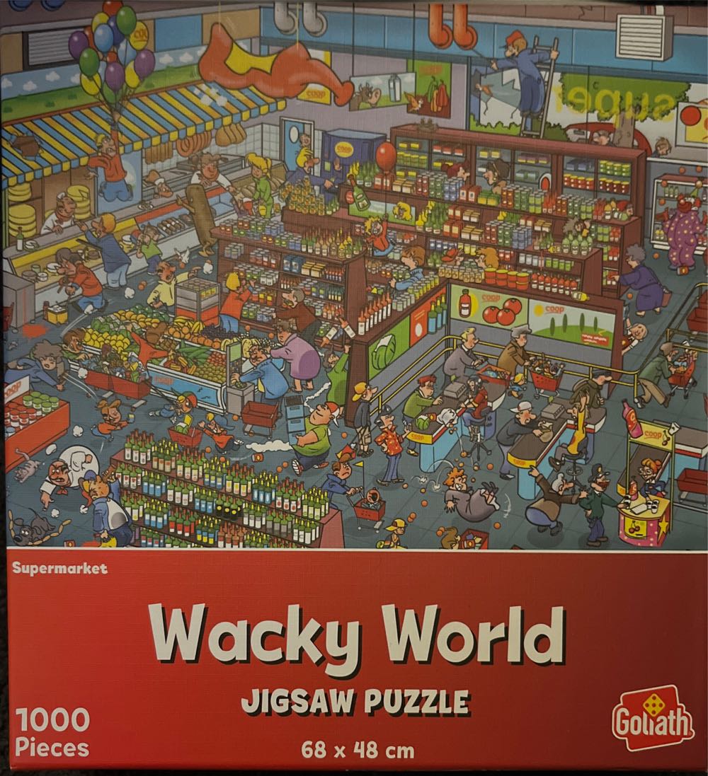 Wacky World: Supermarket - goliath puzzle collectible [Barcode 9352214000453] - Main Image 2