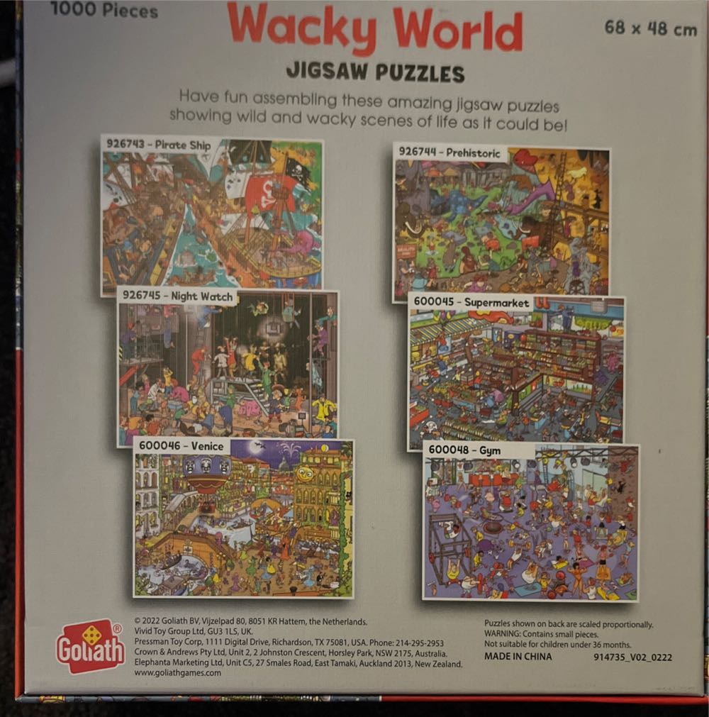Wacky World: Supermarket - goliath puzzle collectible [Barcode 9352214000453] - Main Image 3