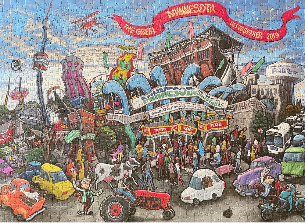 Minnesota State Fair - PuzzleTwist puzzle collectible [Barcode 614399101448] - Main Image 2