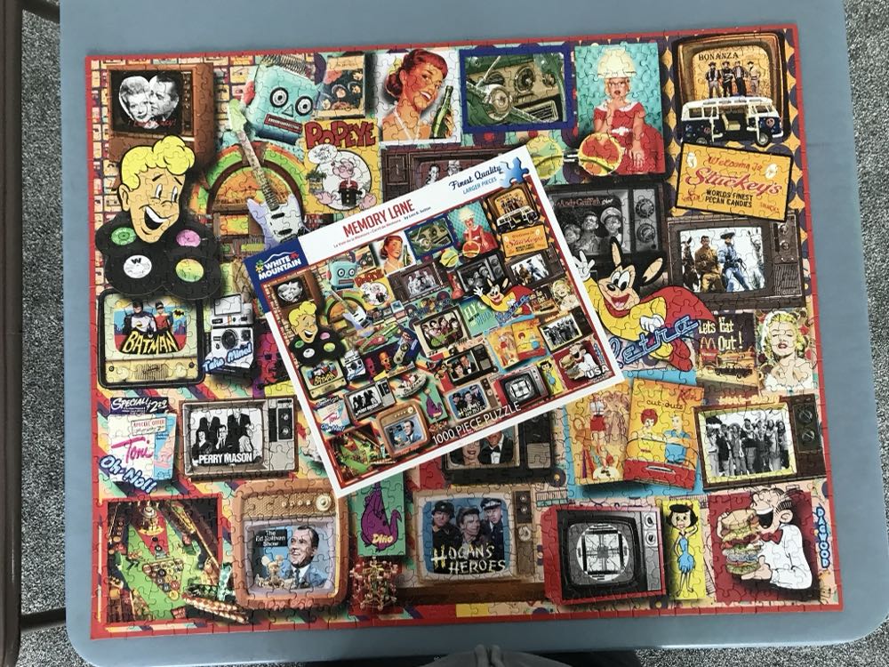 Memory Lane - 100, 2/5/21 - White Mountain puzzle collectible - Main Image 3