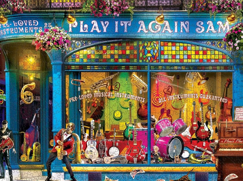 Shopkeepers - Play it Again Sam - MasterPieces puzzle collectible [Barcode 705988321412] - Main Image 3