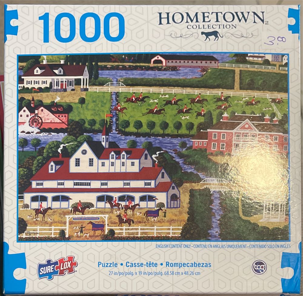 Chasing The Hounds - SureLox puzzle collectible - Main Image 1