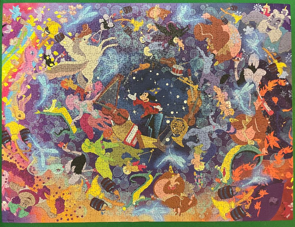 Disney Fantasia (UV) - Stephanie - Ceaco puzzle collectible [Barcode 021081340458] - Main Image 3