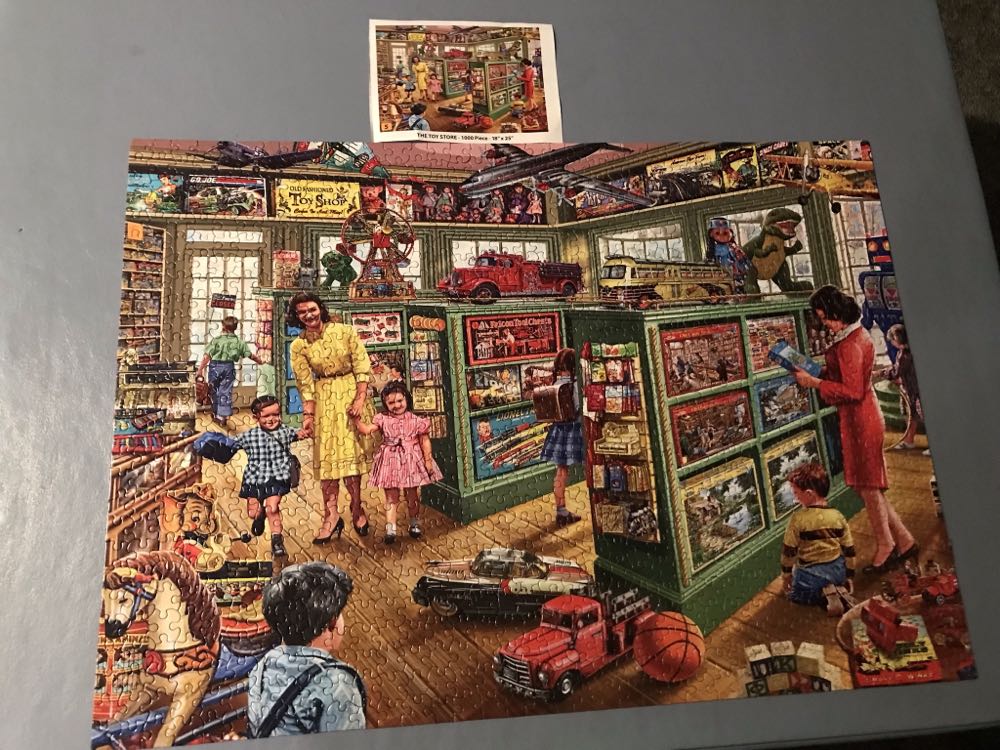 The Toy Store🧩 - White Mountain puzzle collectible - Main Image 3