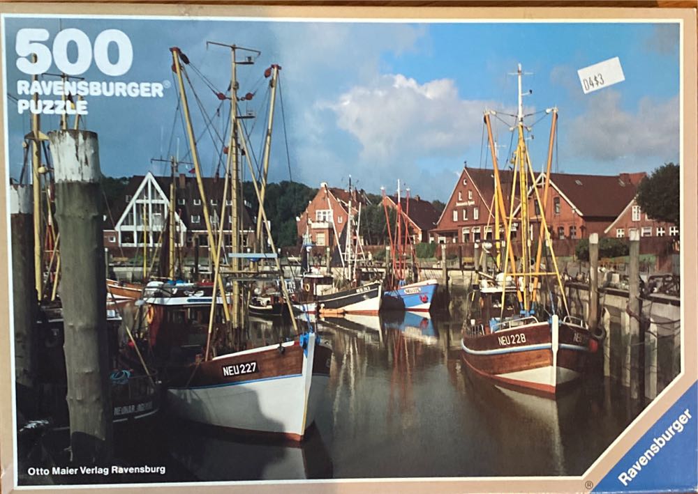 Fishing harbour - Ravensburger puzzle collectible [Barcode 4005556250677] - Main Image 3
