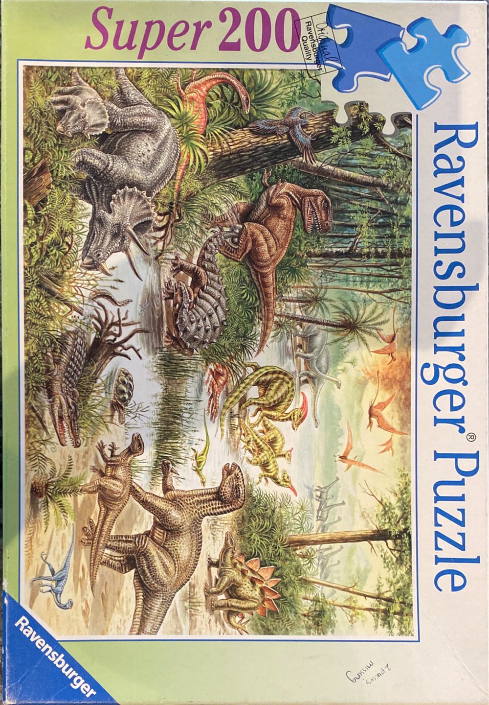 Ravensburger Dinosaurs 200 Piece Puzzle - Ravensburger puzzle collectible [Barcode 4005556127078] - Main Image 2