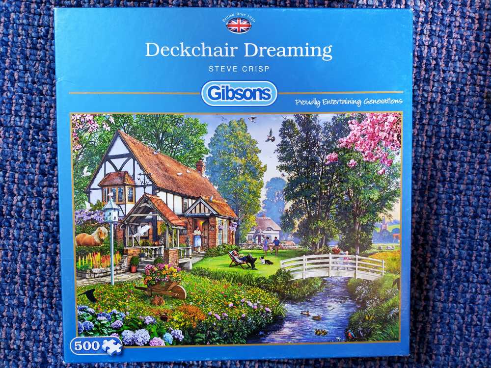 Deckchair Dreaming - Gibson puzzle collectible [Barcode 8027543031140] - Main Image 4