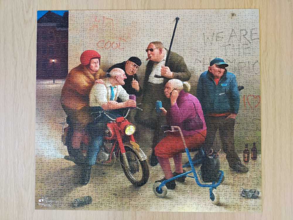 Marius van Dokkum. Tweede jeugd - Art Puzzle puzzle collectible - Main Image 2