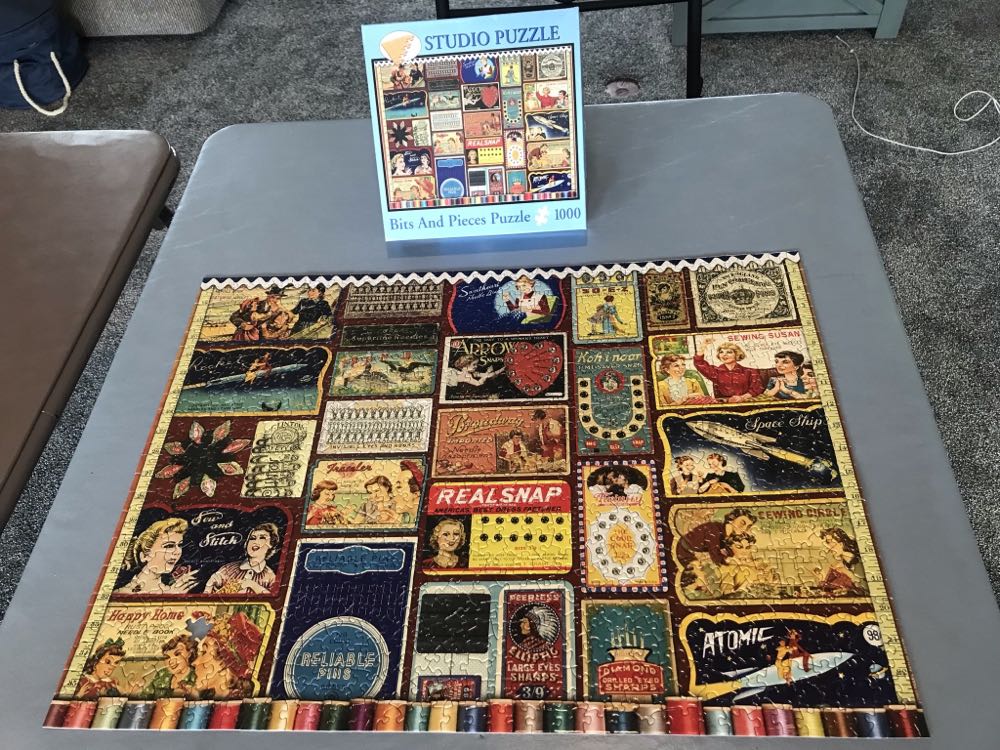 Sewing Notions - 135, 7/13/21 - Bits And Pieces puzzle collectible [Barcode 704812442231] - Main Image 2