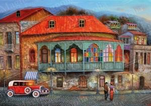 The Street of Old Tbilisi - Magnolia puzzle collectible [Barcode 8699375066197] - Main Image 2