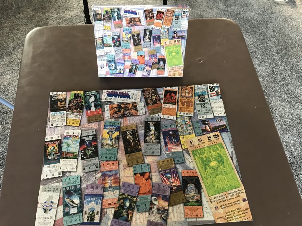 Super Bowl Tickets  - Springbok puzzle collectible - Main Image 2