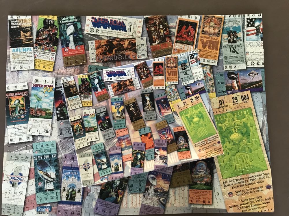 Super Bowl Tickets  - Springbok puzzle collectible - Main Image 3