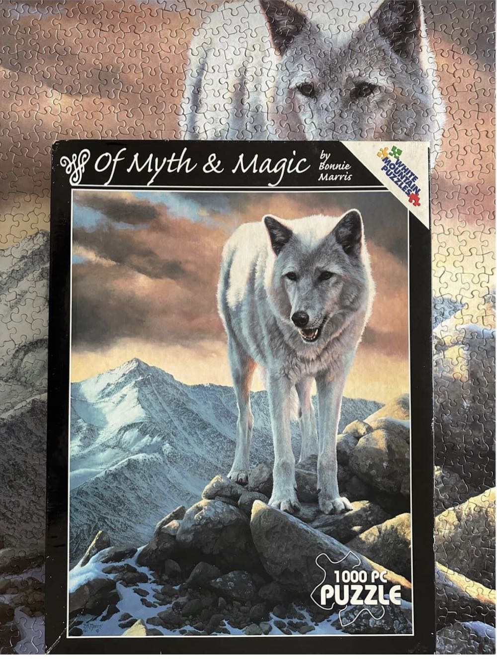 Of Myth & Magic - White Mountain puzzle collectible [Barcode 724819247790] - Main Image 3