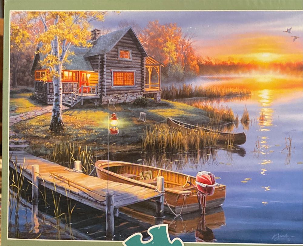 Red Convertible In Front Of A Red Barn