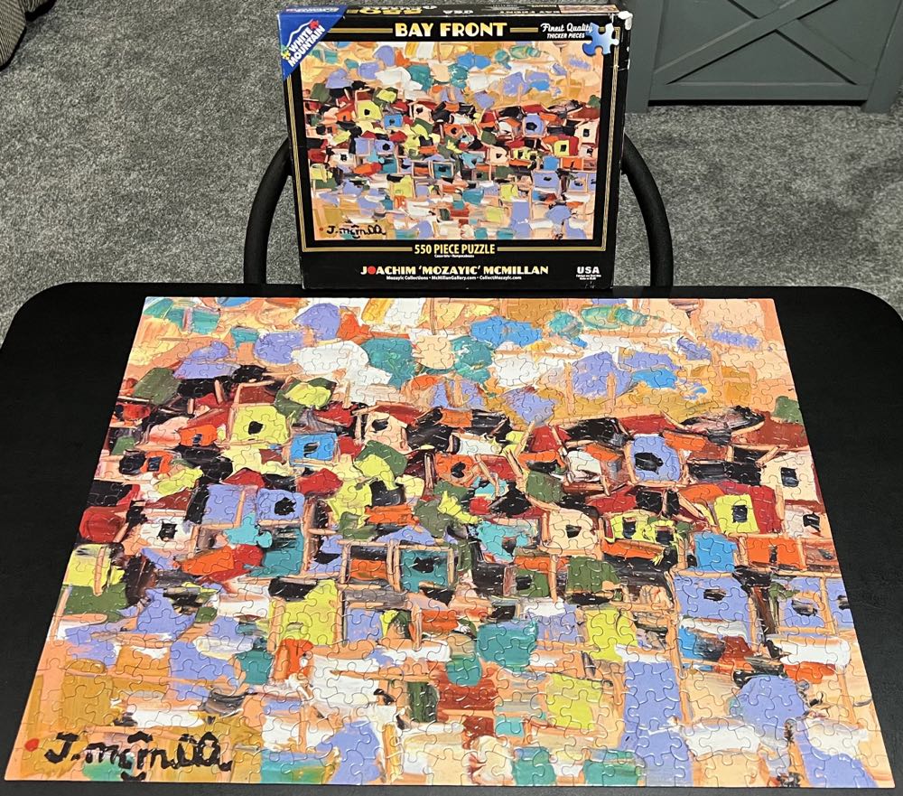 Bay Front-NEW - White Mountain puzzle collectible - Main Image 3