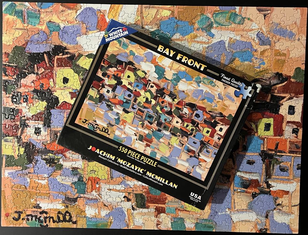 Bay Front-NEW - White Mountain puzzle collectible - Main Image 4