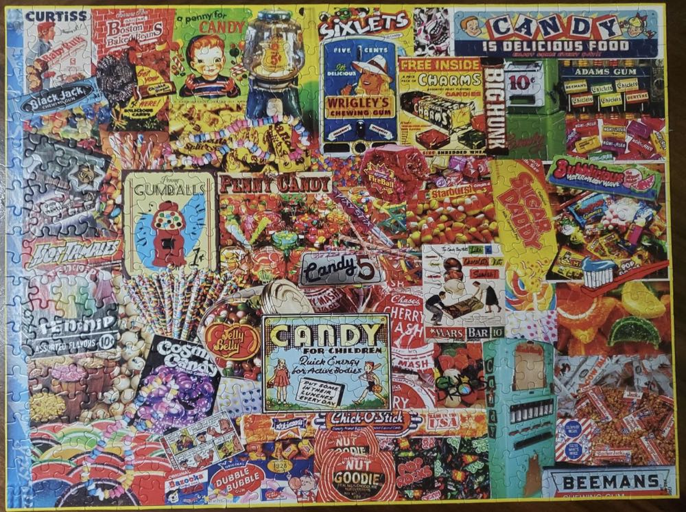 Penny Candy-Done - White Mountain puzzle collectible [Barcode 122219256389] - Main Image 2