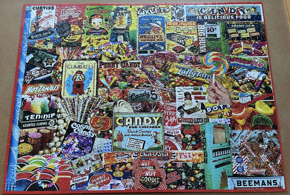 Penny Candy-Done - White Mountain puzzle collectible [Barcode 122219256389] - Main Image 3